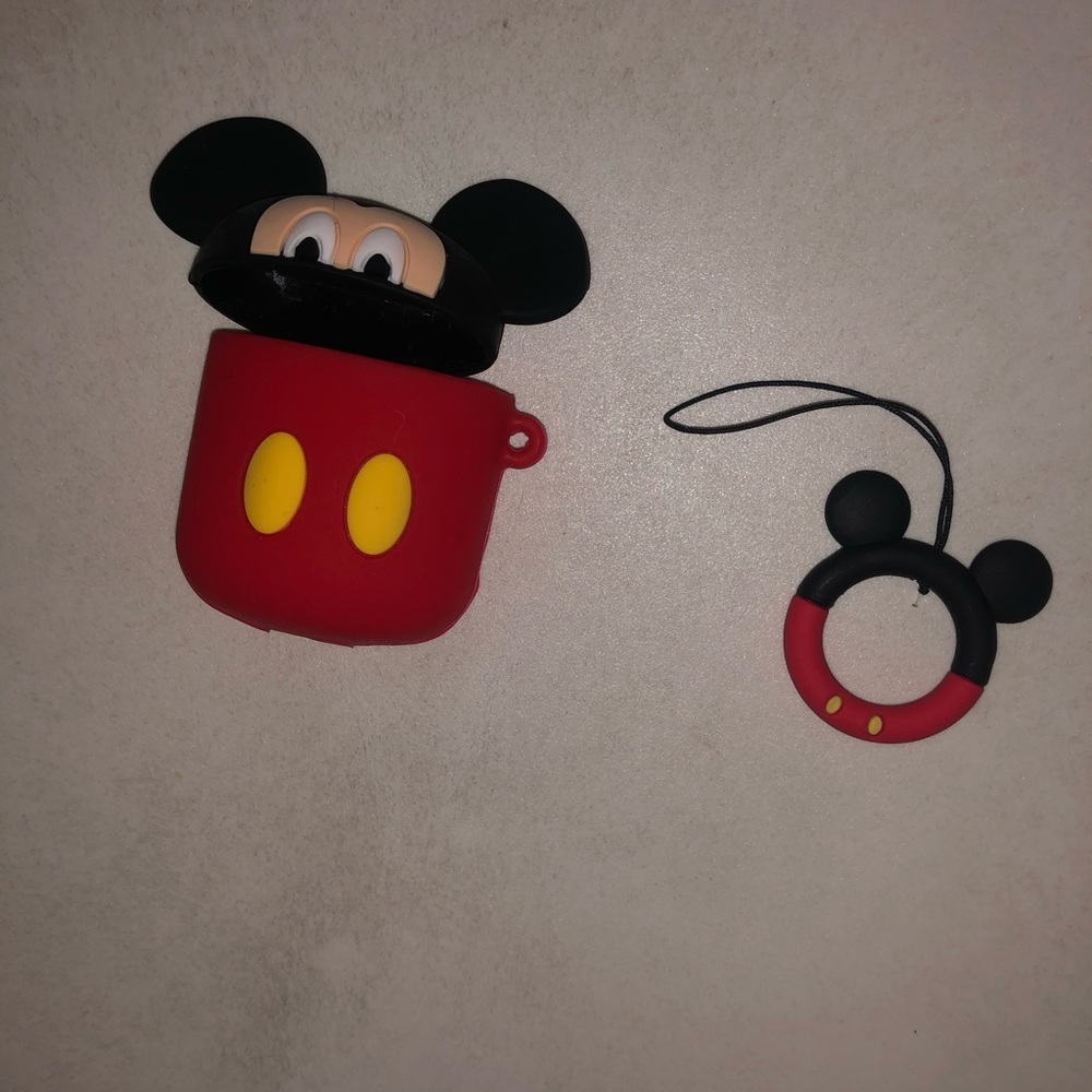 Mickey Mouse apple airpod silicone Disney case NEW